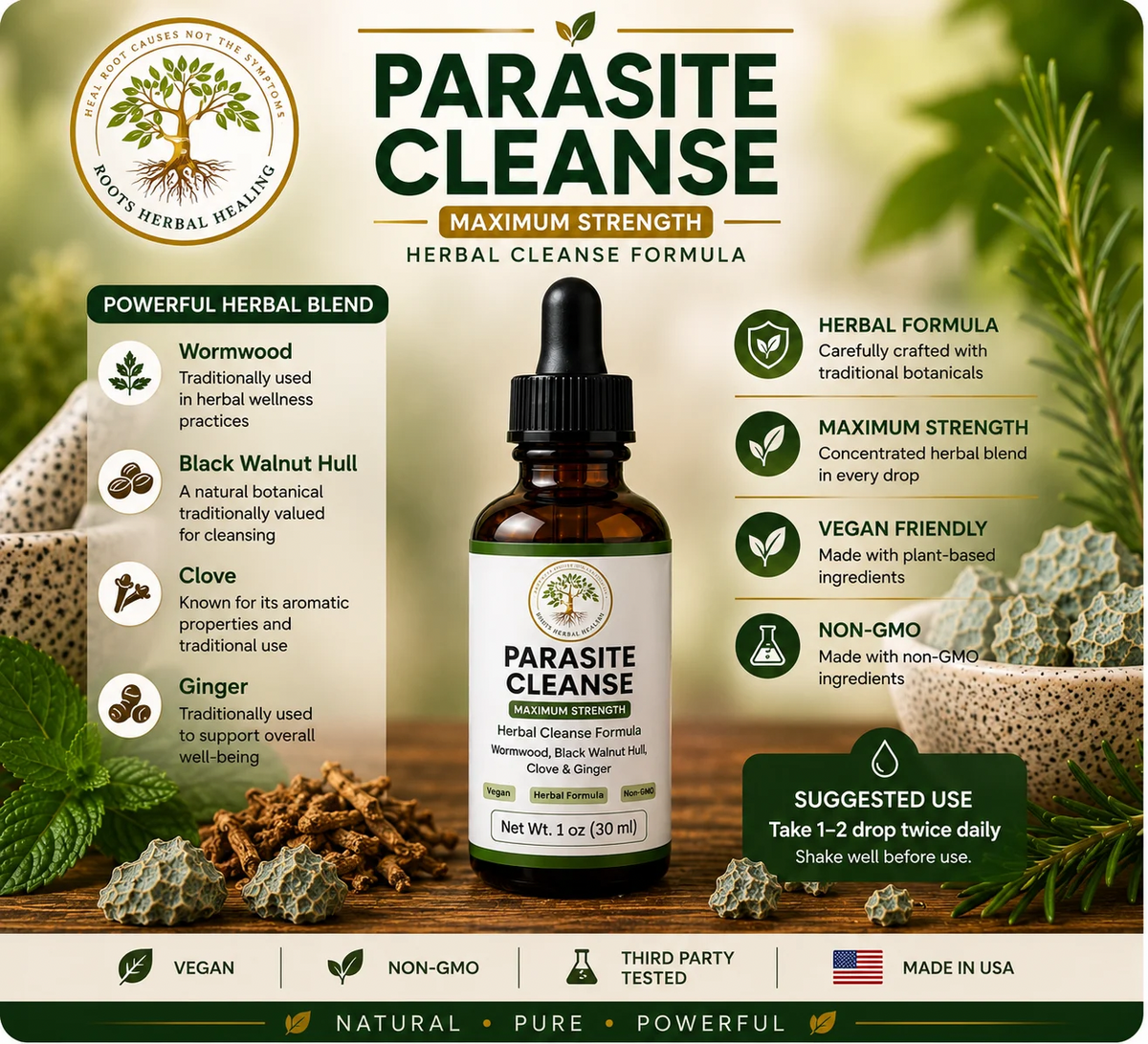 Parasite Cleanse + Zeolite Binder | Maximum Strength Herbal Detox