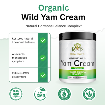 Organic Wild Yam Cream
