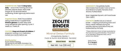 Parasite Cleanse + Zeolite Binder | Maximum Strength Herbal Detox