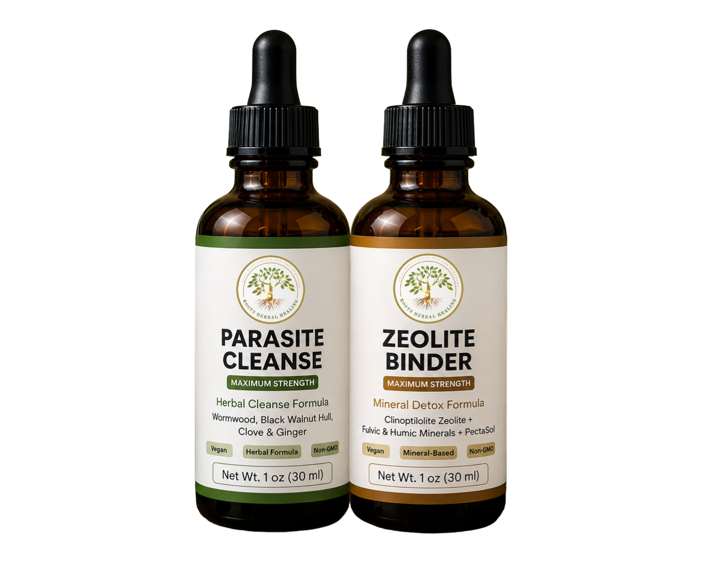 Parasite Cleanse + Zeolite Binder | Maximum Strength Herbal Detox